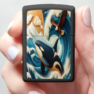 Majestic Ontmoeting: Orka en Adelaar