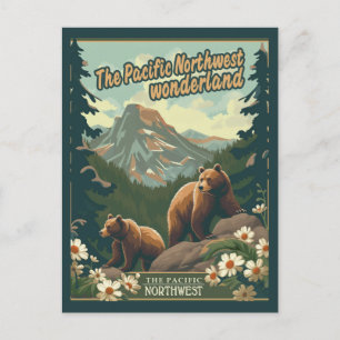 Majestic Pacific Northwest Briefkaart