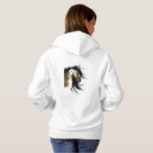 Majestic Paint Pinto Art Shirt Horse door Bihrle (Achterkant volledig)