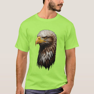Majestic Patriot: Kale adelaar T-shirt