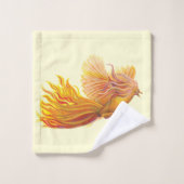 Majestic Phoenix Bird (Gant de toilette)