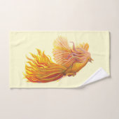 Majestic Phoenix Bird (Serviette à main)
