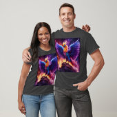 "Majestic Phoenix Resurgence: levendige gekleurde T-shirt (Unisex)