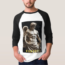 "Majestic Physique: Griekse God-geïnspireerde Spie T-shirt