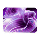 Majestic Purple Angel Magnet (Horizontal)