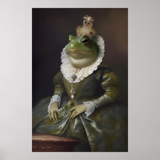 Majestic Queen Frog poster (Voorkant)