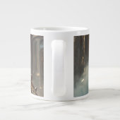 Majestic Regal Steampunk King Jumbo Mug (Dos)