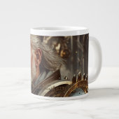 Majestic Regal Steampunk King Jumbo Mug (Devant droit)