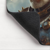 Majestic Regal Steampunk King Mousepad Muismat (Hoek)