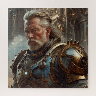 Majestic Regal Steampunk King Puzzel Legpuzzel