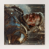 Majestic Regal Steampunk King Puzzle (Horizontal)