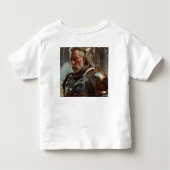 Majestic Regal Steampunk King Toddler T-shirt (Dos)