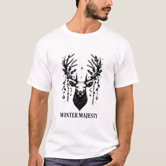 Majestic Reindeer T-Shirt (Devant)