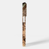 Majestic Roar: Lion Print T-shirt Case-Mate iPhone Case (Achterkant / Rechts)