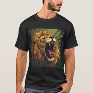 Majestic Roaring Lion T-shirt