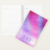 Majestic rose violet Nebula Galaxy Parties scintil (Devant avec enveloppe)