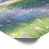 Majestic Sakura Stream Poster (Hoek)