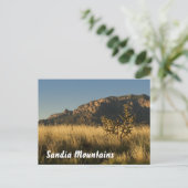 Majestic Sandia Mountains, Albuquerque Briefkaart (Staand voorkant)