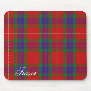 Majestic Scottish Clan Fraser Tartan Muismat