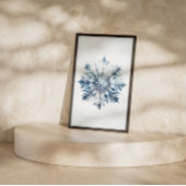 Majestic Sneeuwvlok Poster