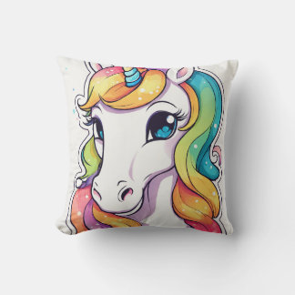 Majestic Sparkle : Conception coussin Unicorne vib