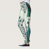 Majestic Splendore Le Boho Peacock Leggings (Gauche)