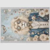 Majestic Steampunk Lion in Pet K2 Decoupage Tissuepapier (Voorkant)