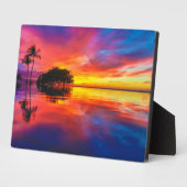 Majestic Sunset | Wailea Beach, Maui, Hawaii Fotoplaat (Zijkant)