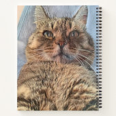 Majestic Tiger Cat Notitieboek (Achterkant)