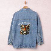 Majestic Tiger Gaze Denim Jacket (Hangar)