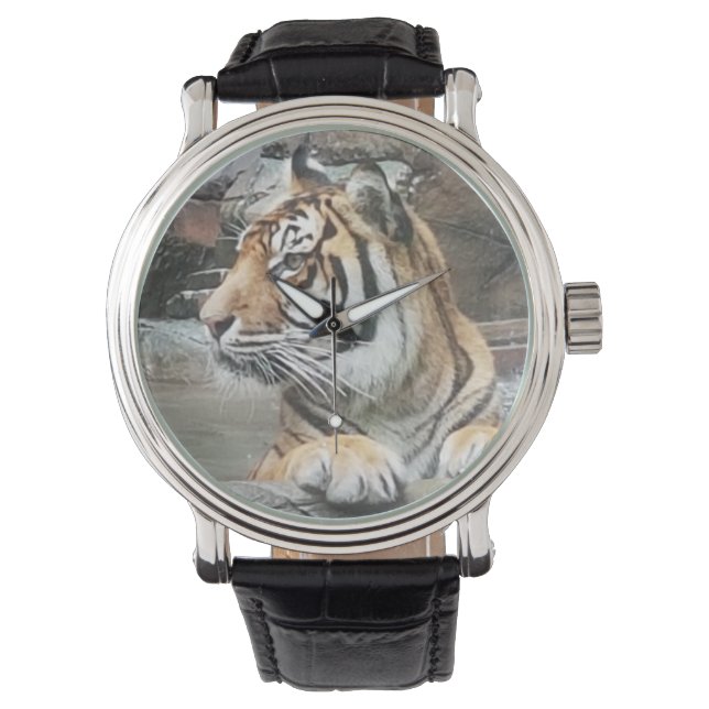 Majestic Tiger Horloge (Voorkant)