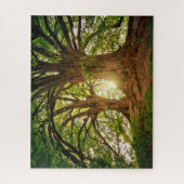 Majestic Trees Jigzaag Puzzle Legpuzzel (Verticaal)