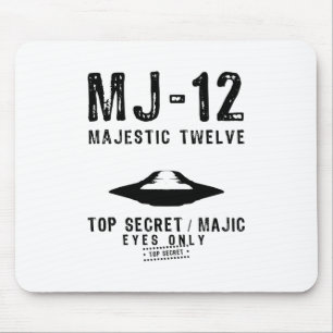 Majestic Twelve MJ-12 Mousepad Muismat