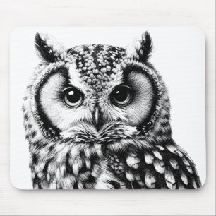 Majestic Uil Mousepad voor Desktop Laptop Muismat