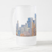 Majestic Uitzicht van New York City Skyline artist Matglas Bierpul (Voorkant links)