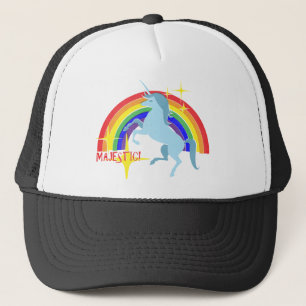 Majestic Unicorn  80's Style Trucker Pet