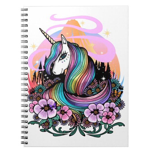 Majestic Unicorn Notitieboek (Voorkant)
