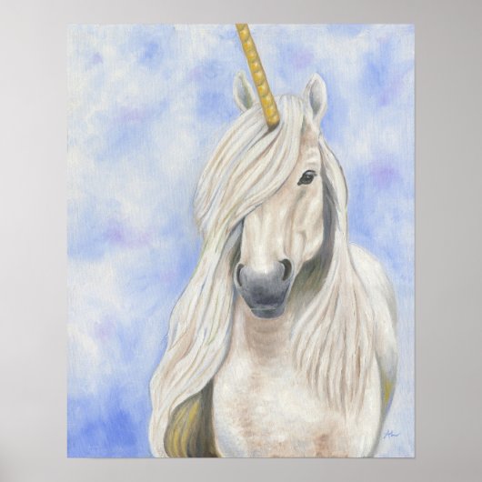 Majestic Unicorn Poster (Voorkant)
