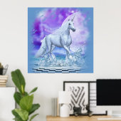 Majestic Unicorn Poster (Thuiskantoor)