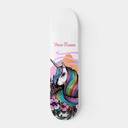 Majestic Unicorn Skateboard (Voorkant)
