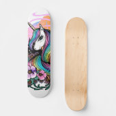 Majestic Unicorn Skateboard (Voorkant)