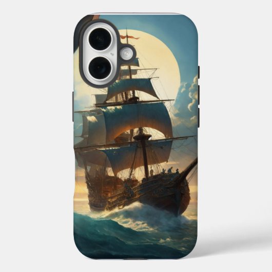 Majestic Voyage - iPhone Case Hoesje (Achterkant)