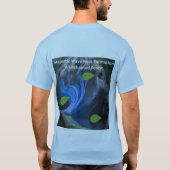 Majestic Wave Rock Formation in Enchanted Forest T-shirt (Achterkant)