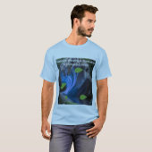 Majestic Wave Rock Formation in Enchanted Forest T-shirt (Voorkant volledig)