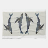 Majestic Whale Cuisine Serviette de thé (Horizontal)