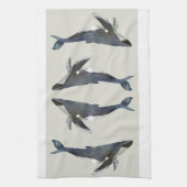 Majestic Whale Cuisine Serviette de thé (Vertical)