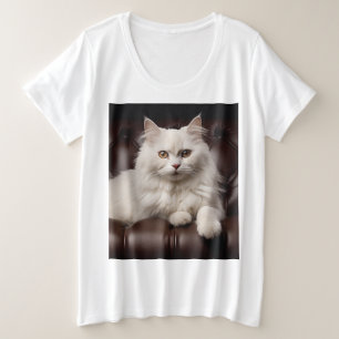 Majestic white cat