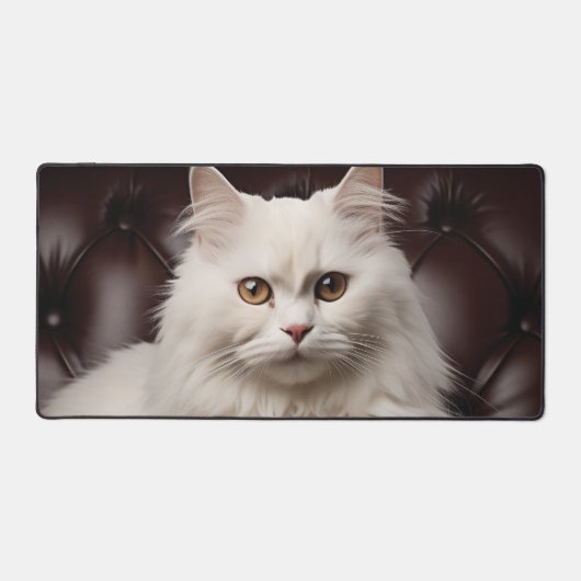 Majestic white cat (Recto)