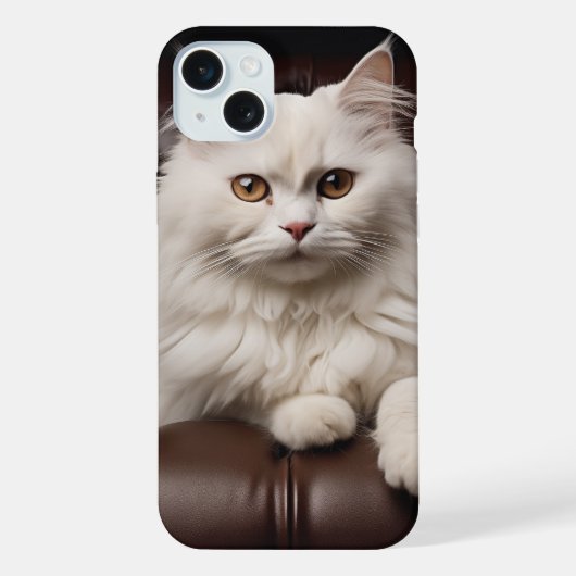 Majestic white cat (Verso)