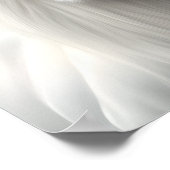 Majestic White Lion Art Poster (Hoek)